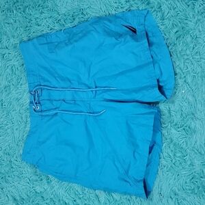 Nautica Blue Lined Swim Trunks